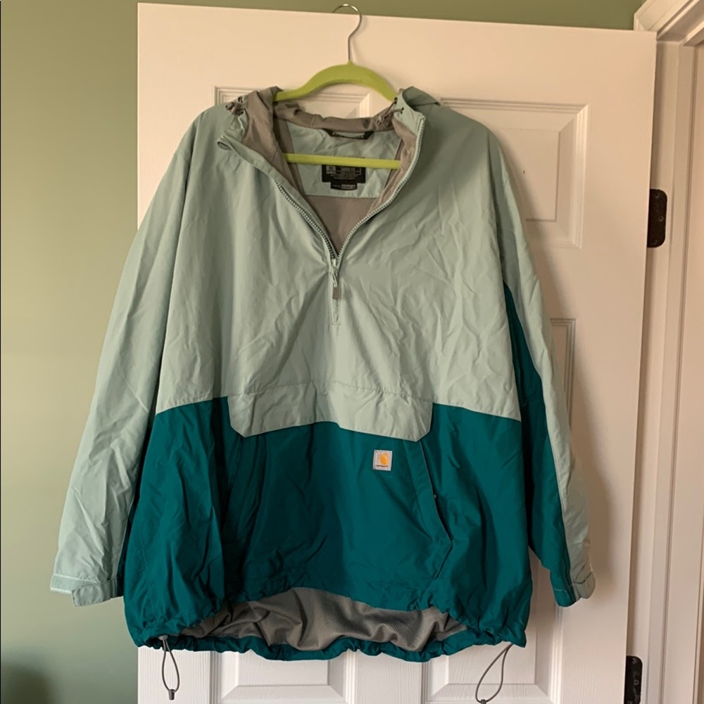 Carhartt rain defender quarter zip Hooded Windbreaker